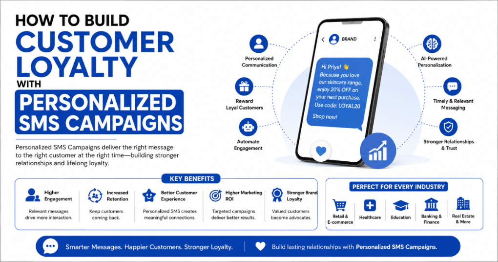 How to Build Customer Loyalty with Personalized SMS Campaigns | SMS Marketing Guide